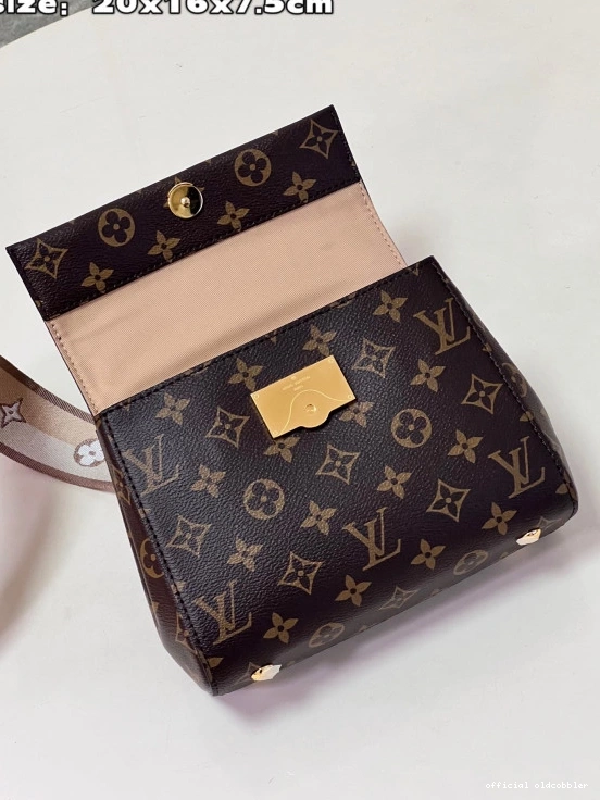 Official oldcobbler VUITTON LOUIS BB CHANELUNY 0814